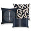 Direction Sunbrella® Throw Square Indoor/Outdoor Pillow Cover & Insert by Elaine Smith-1657358770-1657358771
