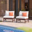 Chaise de patio Minhaj avec coussins Sunbrella-1960691939