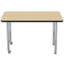 Table rectangulaire d'activité rectangulaire avec pieds réglables-49447499-99105924-99105923