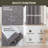 100% Blackout Thermal Insulated Polyester Curtain Pair-633352626-633352630