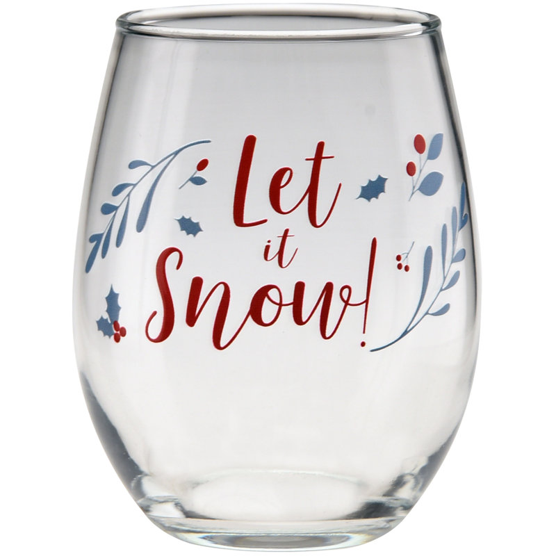 Stemless Wine Glass Set