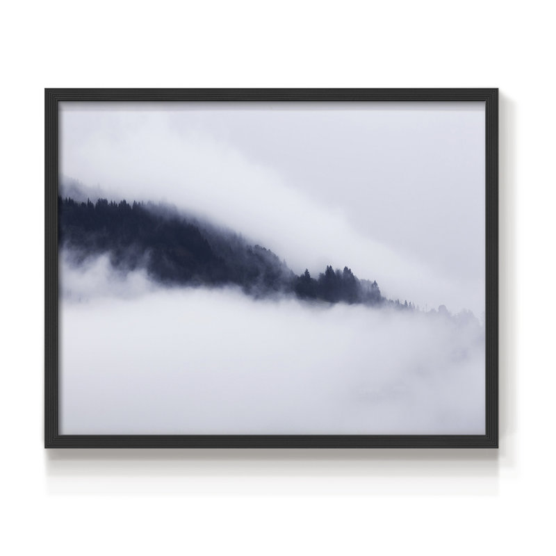 In the Clouds -Framed Print - Restickable