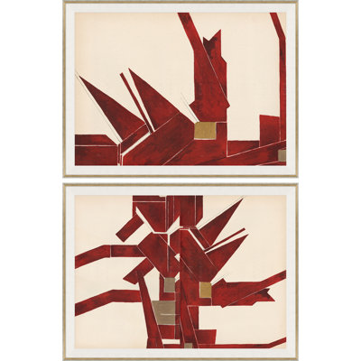 Machinations II & III Framed Graphic Art