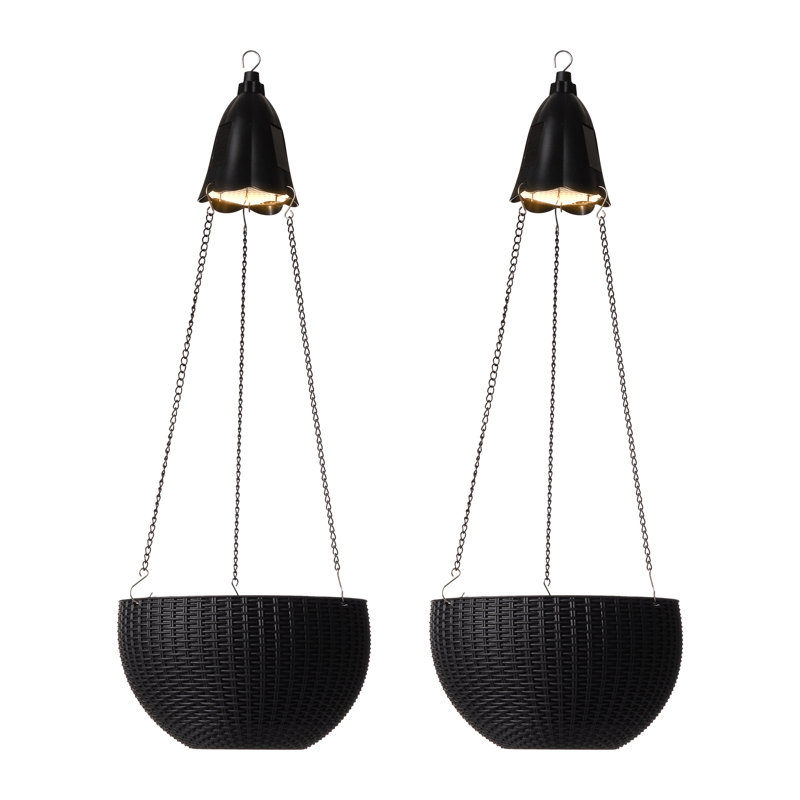 Hanging Planter, Black