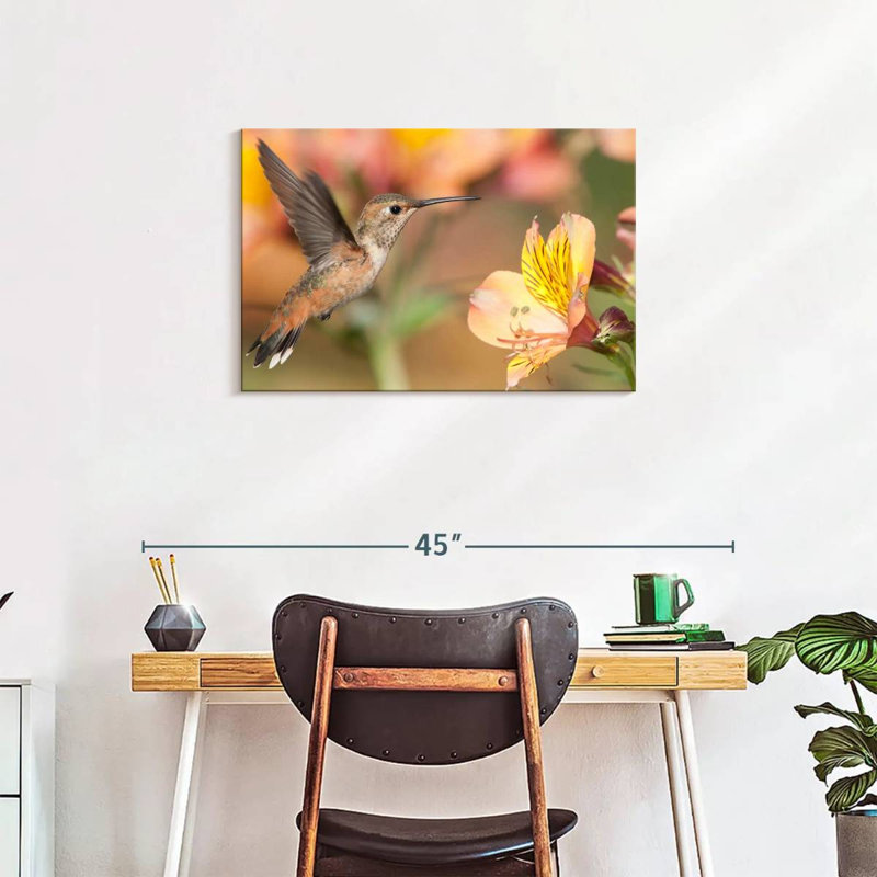 Brampt Charming Hummingbird, 20" H x 30" W
