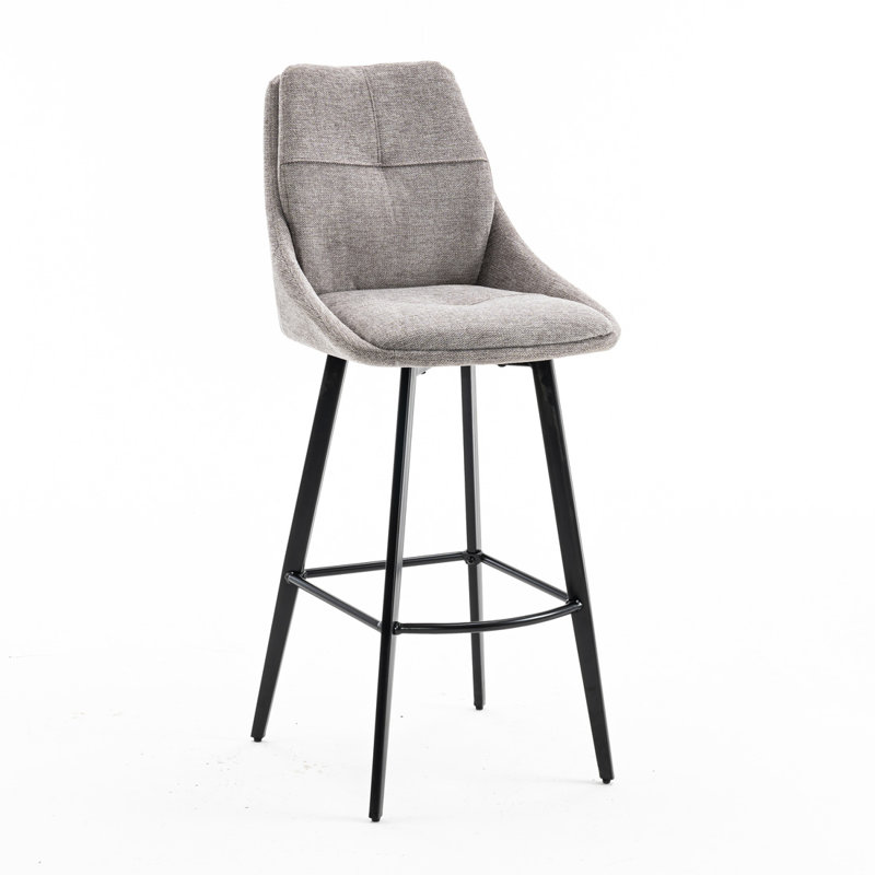 Rosenstein Bar Stool, Grey