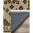 Isabel Collection Digital Print Cotton-Polyester Beige Brown Moroccan Rug-877842886