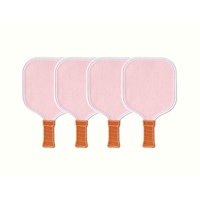 Pickleball Paddle Cocktail Napkins