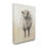 Minimal Sheep, beige, ferme, animal de ferme par Ethan Harper - reproduction d'art