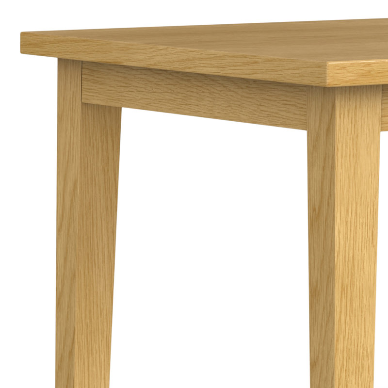 Eastwood 66" Oak Rectangular Contemporary Dining Table