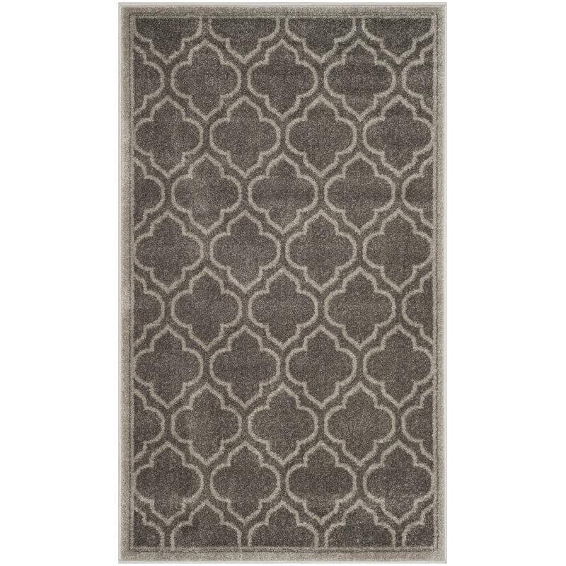 Tapis gris / gris clair Ammundsen, Rectangle 3 pi x 5 pi 2 po