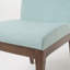 Chaise d'appoint en bois massif rembourrée Corriveau Cupp-31578483-31578488-108709782