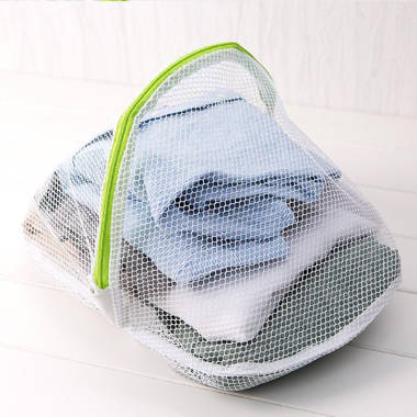 Rebrilliant Compartmentalized Layered Net Laundry Bag Anti-deformation and Anti-winding Protective Washing Bag Washing Clothes Universal Net Bag Washing Machine R
