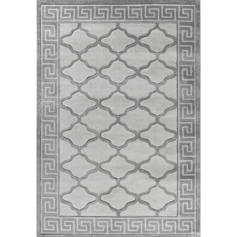 Elsine Geometric Area Rug, Rectangle 60 x 110cm