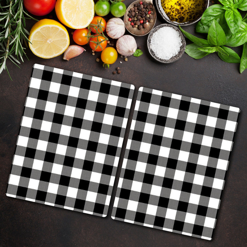 Ratley Cheque Beautiful Pattern Chopping Board, 40cm L x 52cm W