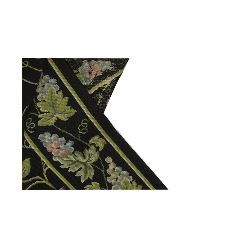 Hand Woven Wool Floral Area Rug