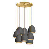 Clay 8 - Light Chandelier