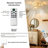 Hexagon Metal Caged Flush Mount Ceiling Fan Light With Remote