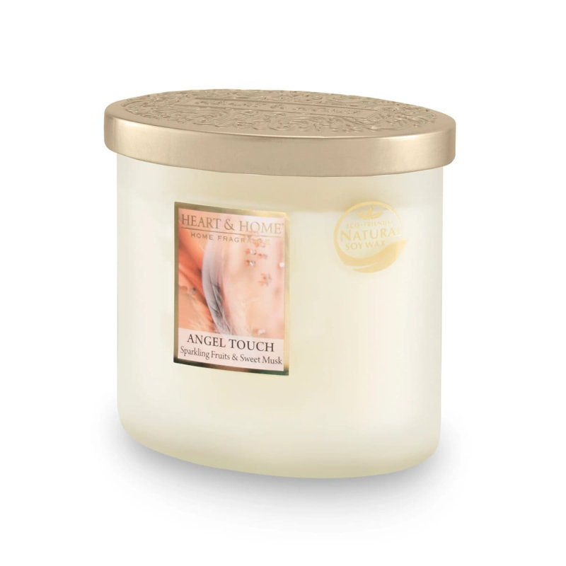 Spring / Summer 2025 Fruity Scented Jar Candle with Glass Holder