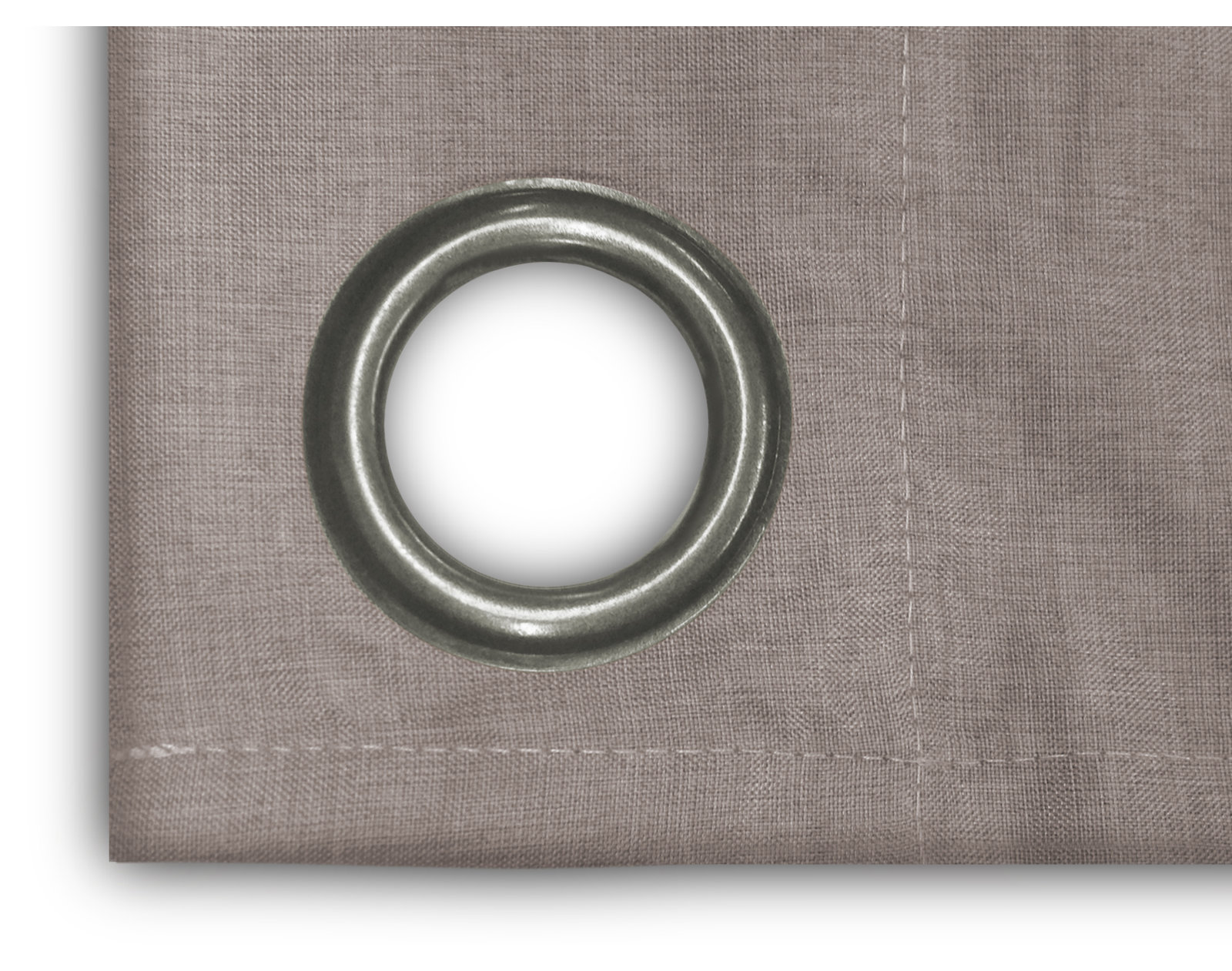 Lakeland Room Darkening Short Curtain Panel, Gray, 56" W x 54" L