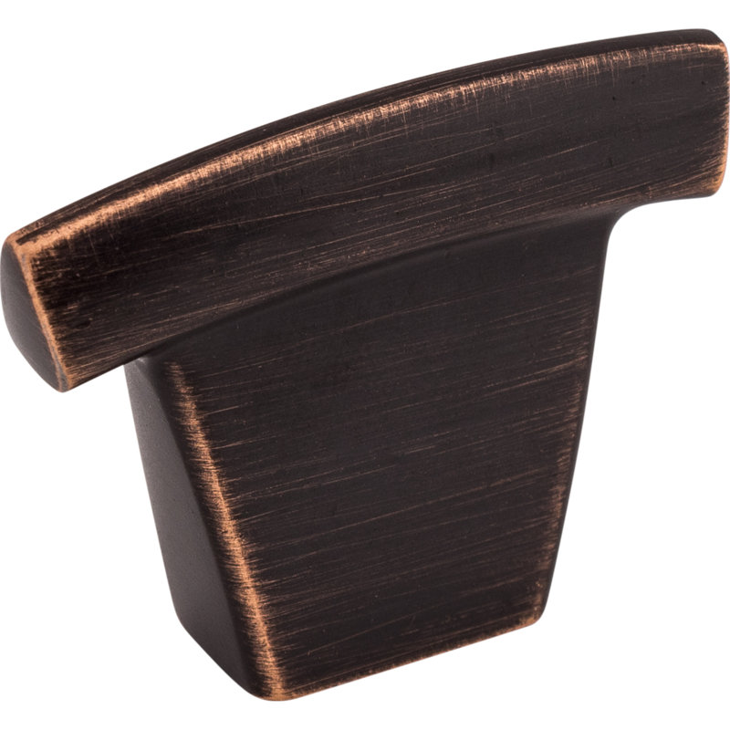Arched Bar Knob, Tuscan Bronze, 1 1/2" Knob Length