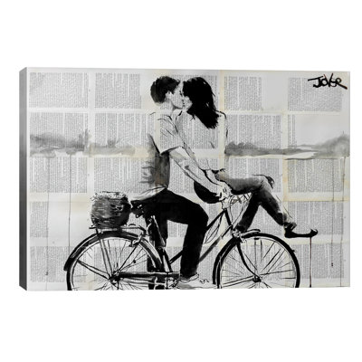 Love Ride 1 Piece Wrapped Canvas Painting