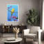 Art mural oiseau jaune et jaune-1448537449