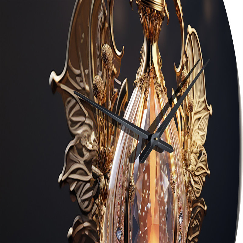Metal Wall Clock, Large