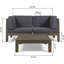 Ensemble de 3 sièges avec table basse-924725770