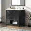 Meuble-lavabo 36 po avec comptoir d'évier, bois massif, planches en MDF-1443638290