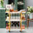 Barreras Wood Bar Cart-73831595-73831594