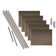 FASÄDE Rib Decorative Vinyl Backsplash 15 sq ft Kit