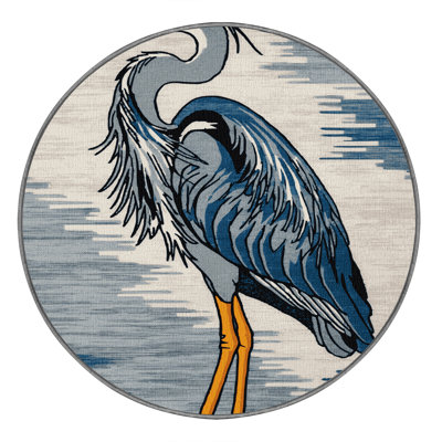  Tapis lavable Great Blue Heron Birds