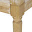 Chaise d'appoint en bois d'hévéa-1984534915