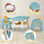 Rectangulaire 2 ensembles de table et chaises pour enfants-99672608