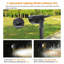 Éclairage extérieur à DEL