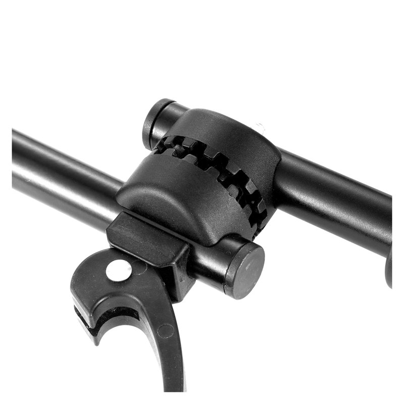 Ensemble de support de toit en J pour barre de toit robuste pour kiosque de voiture - Support pliant universel pour SUP, canoë, planche de surf et ski avec sangles à dégagement rapide