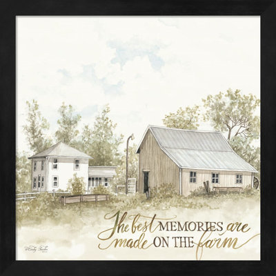 «The Best Memories» par Cindy Jacobs, art mural encadré
