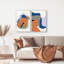 Together Set High-Gloss Frameless Acrylic Glass Wall Art Abstract Print by Oliver Gal, Ready to Hang, 10 x 15-535534712-535534719