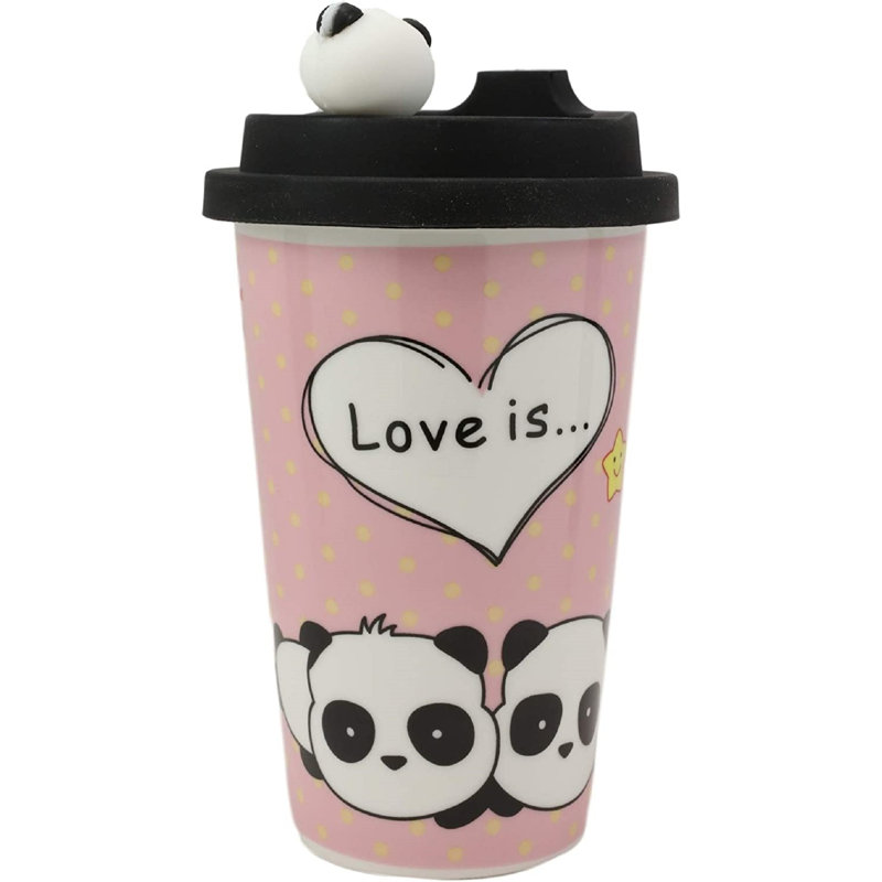Trinx Dunsizer Ceramic Travel Mug