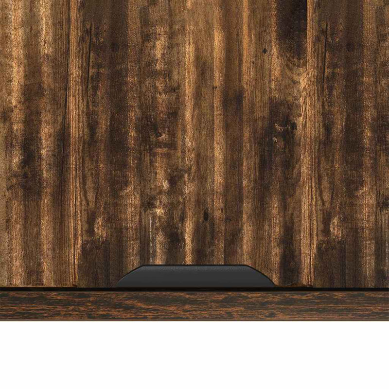 Bathroom Cabinet, Smoked Oak