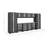 Bold Series 12 Piece Garage Storage Cabinet Set-72261067