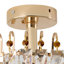 Crystal Semi Flush Mount