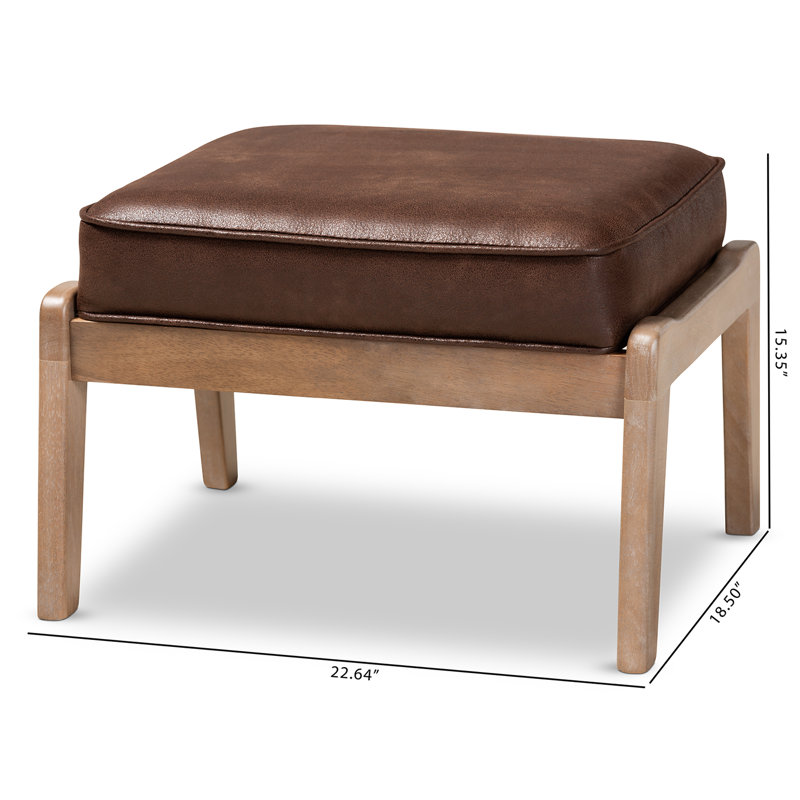 Repose-pieds Forgey, Marron foncé