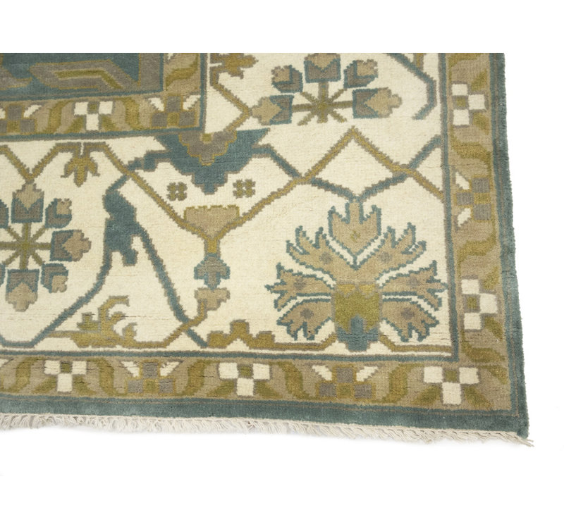 Tapis vert Oushak 10 x 14
