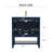 31.01 " W Freestanding Standard Free Standing Single Double Single Vanity Bathroom Vanity With Solid Surface Top
