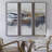 Uttermost Graphite Horizon, ensemble de 3 reproductions encadrées