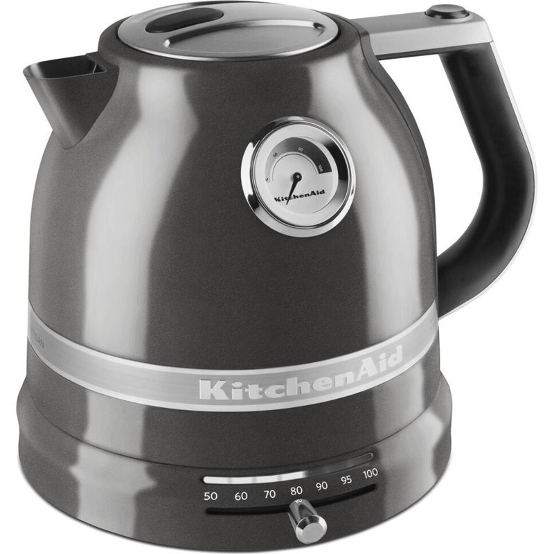 KitchenAid, Artisan 1.5L Dual-walled Multi-temperature Kettle, Silver