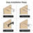 4-1/4 Inch Center To Center Matte Black Cabinet Handles