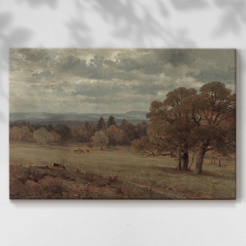 Paysages rétro-DCLxxvi -Galerie enveloppée Cavas, 12 x 18